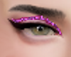pink glitter eyeliner-