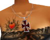 (DM)IC Neckless/red