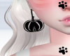 .M. Pumpkin Earring Blk