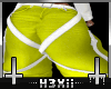 Strappy Jeans Yellow