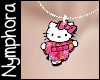 {N} Hello Kitty Necklace