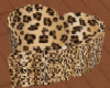 *J* leopard  heart seat
