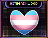 Trans Pride Heart