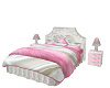 SB* Pink&White Silk Bed
