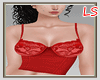 ! Corset Set Red LLT-D