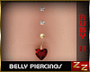 zZ Belly Piercings Ruby