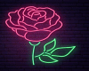 neon flower