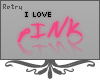 $ I love PINK