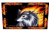 fire wolf animated