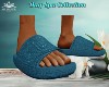 DAY SPA SLIPPERS BLUE