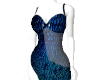Blue design Dress