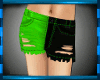 emo Green/Black shorts