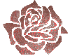 A Glitter Pink Rose