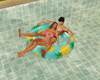 Pool Couple Float