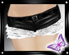 !! Lace and Latex Shorts