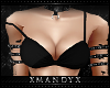 xMx:Mini Black Bra