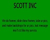 Board for Scott Inc