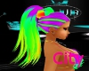 (C75)Rainbow hair 2