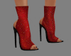 Sexy Red Glitter Heels