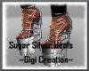 []Sugar silver heels