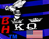 -BH-KQ Vamp Blue Belt