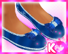 iK|Kids Fairy Flats Blue
