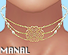 pearl and gold choker