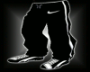 [A]Black sport pants