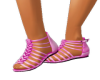 Pink Gladiator Sandals