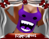 Crazy Face Tank - Purple