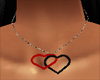 B&R Heart Necklace Set