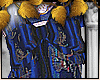 Royal Blue Kimono Bow 