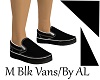 AL/ M Blk Vans