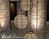 Bamboo paper lamp