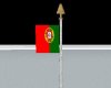 Portuguese Flag & pole