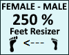 Feet Scaler 250%