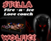 Fire n Ice love Couch