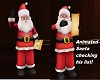Animated Santa with list