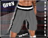 [J] Grey Ball Shorts