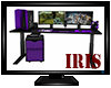 Gaming Desk Purple