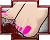  Neon Pink Toe Nails