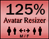 Avatar Scaler 125%