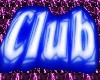 CLUB BLUE NEON SIGN