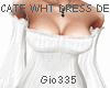 [Gio]CATE WHT DRESS DER
