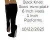 [BB] Black Knee Boot  eu