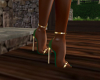 SexyAsil Green Heels