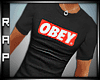 !RAP! OBEY T shirt