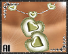 Heart Necklace Creme