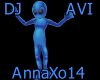 DJ Avatar Cute Alien