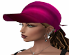 Sav-pink Hat with hair